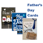 Fathers Day Greeting Card & Envelope - Assorted